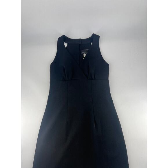Vintage Connected Dress Womens Size 4 Petites Black Sleeveless Button Back Y2K - Picture 5 of 9